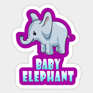 Baby elephant Sticker